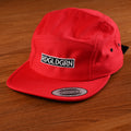 Red Five-Panel Hat